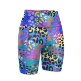 ''Get spotted'' wild tribe fitted shorts