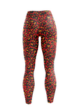 "Get spotted" flaming-hot leggings
