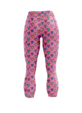 "Smartie hearties" capri leggings