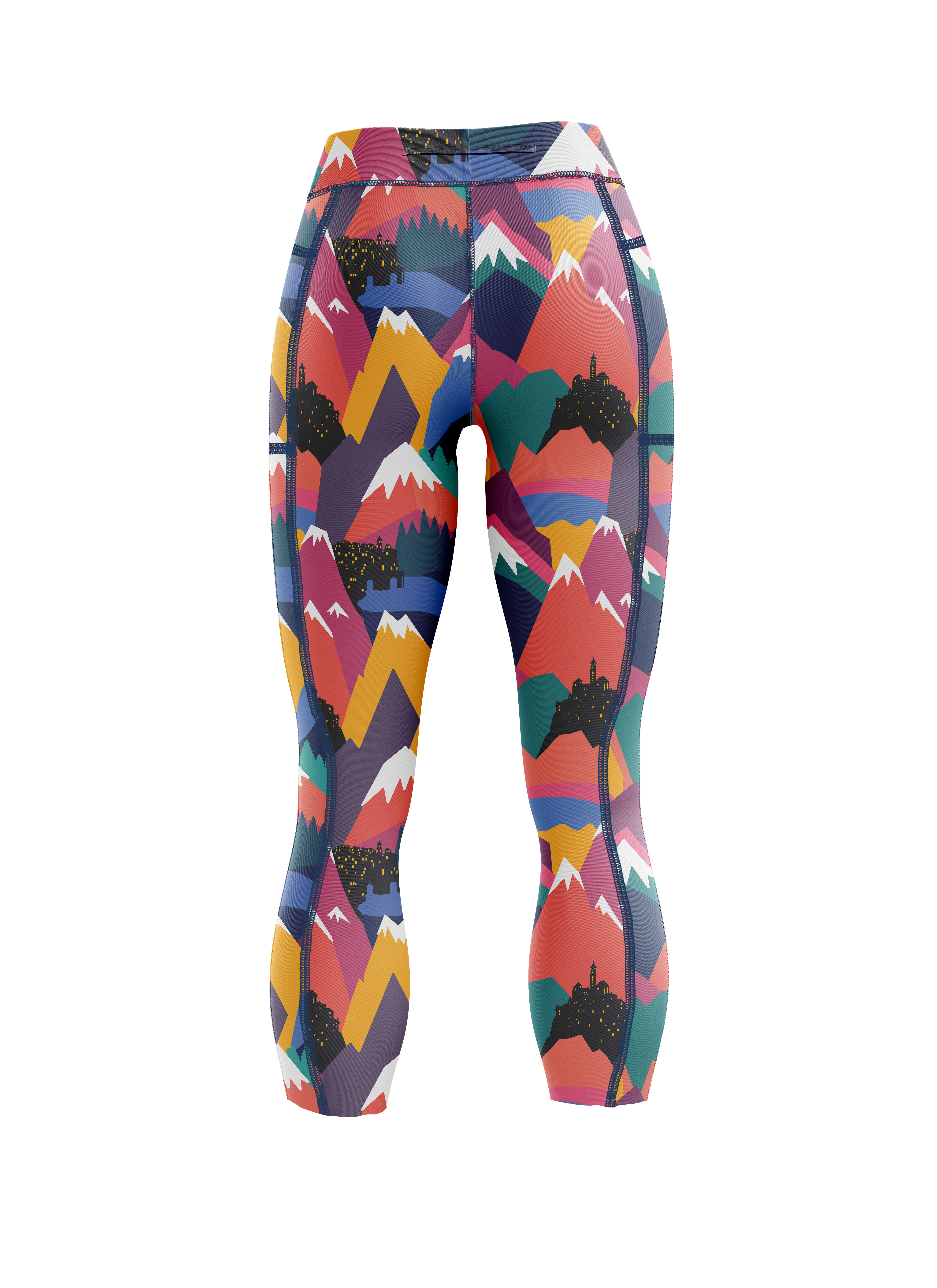 "Trail blazers" capri leggings