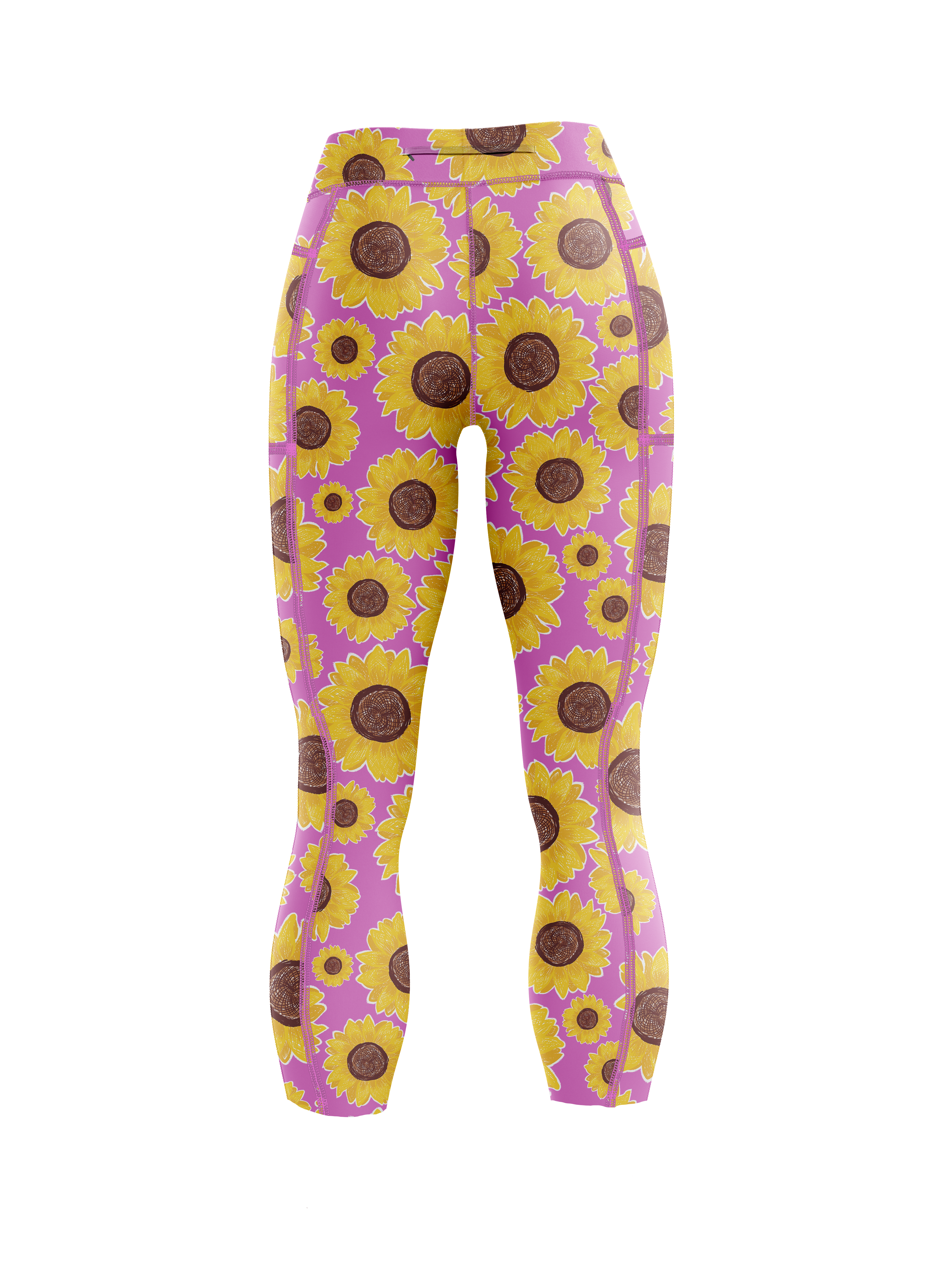 "Chase the sun" capri leggings