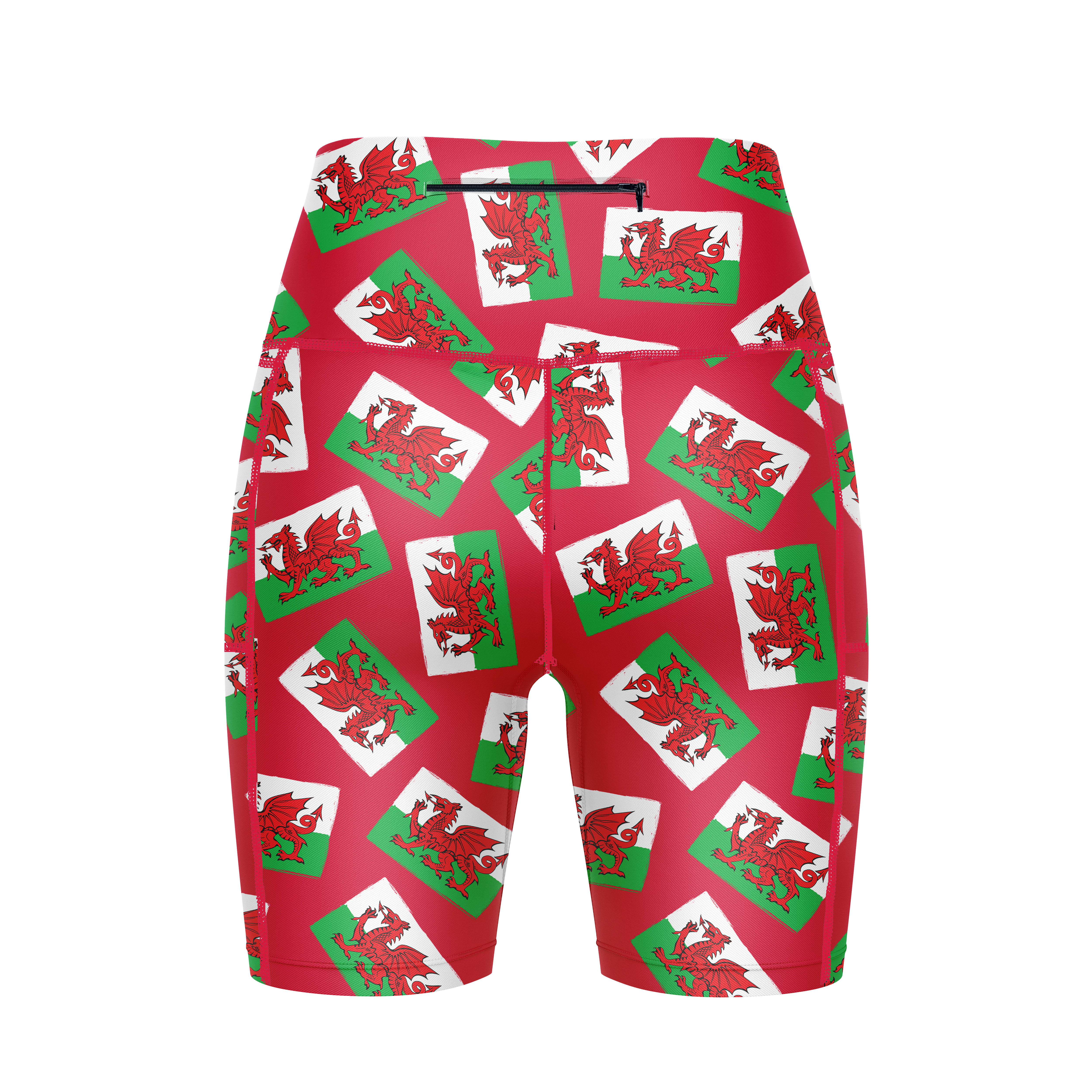 ''Dragon dashers'' fitted shorts