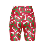 ''Dragon dashers'' fitted shorts