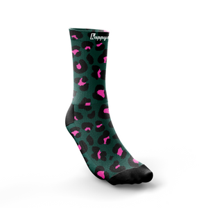 "Get spotted'' hunters crew socks