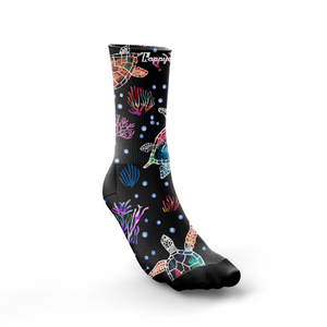 "Reef rushers'' crew socks