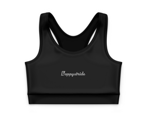 "Basic b*tch'' black luxe crop top
