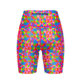 ''Hyper vibes'' fitted shorts