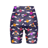 "Fly high Ruby 💛'' fitted shorts