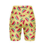 "Fruity booty" fitted shorts