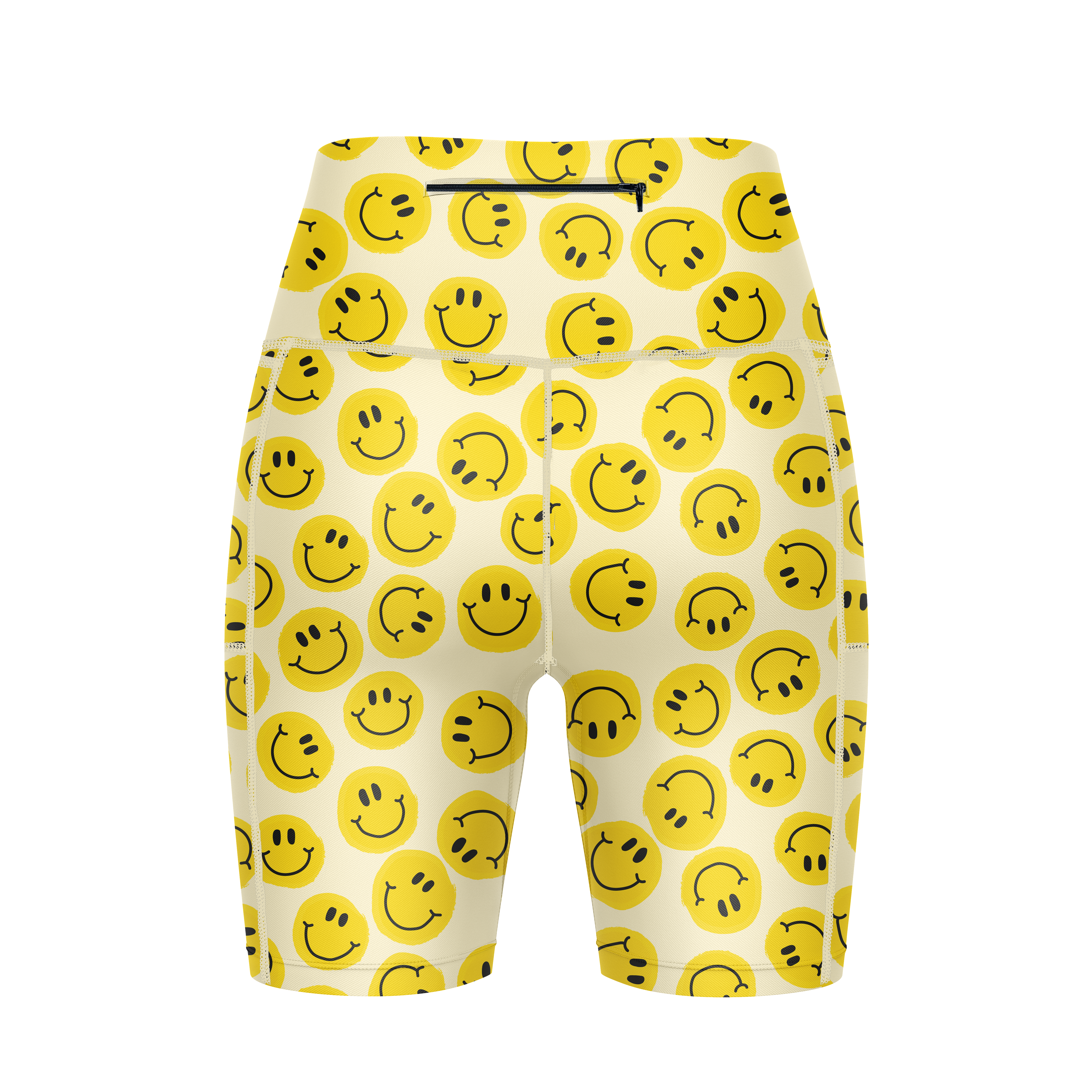 ''Smiley miley'' fitted shorts