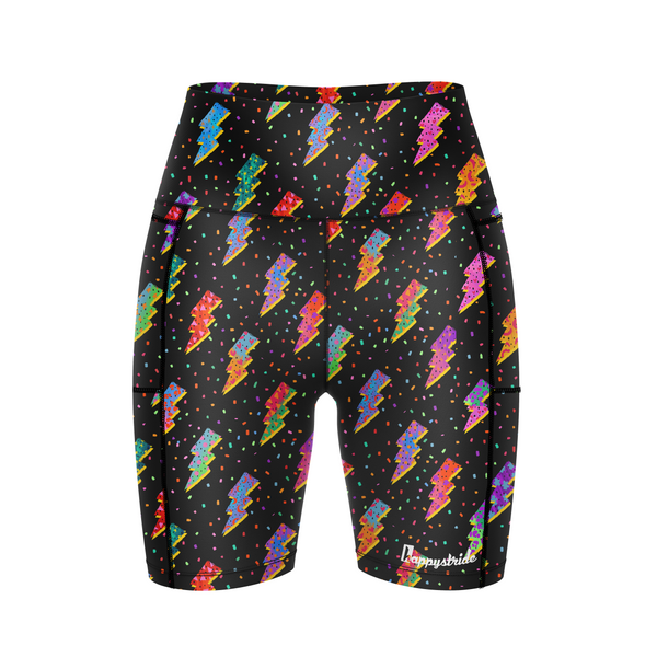 Quick as a flash'' cool colourful fun lightening strikes bright