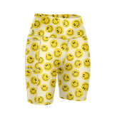 ''Smiley miley'' fitted shorts