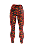 "Get spotted" flaming-hot leggings