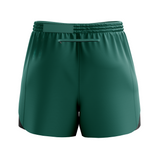 ''Basic b*tch'' forest green classic shorts