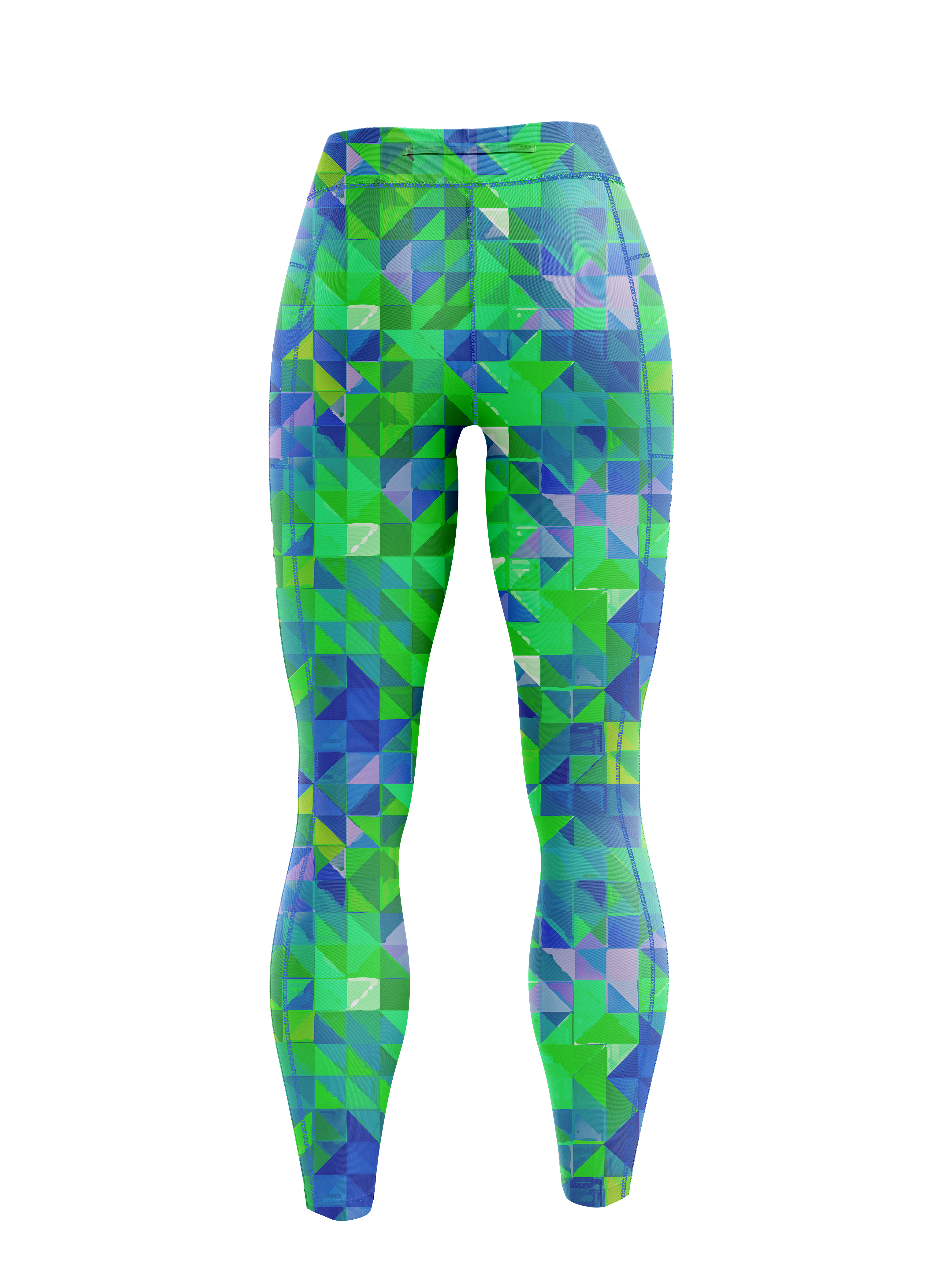 ''Neo geometric'' leggings