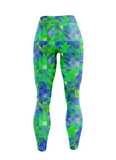 ''Neo geometric'' leggings