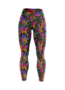 "Exotic tropic" leggings