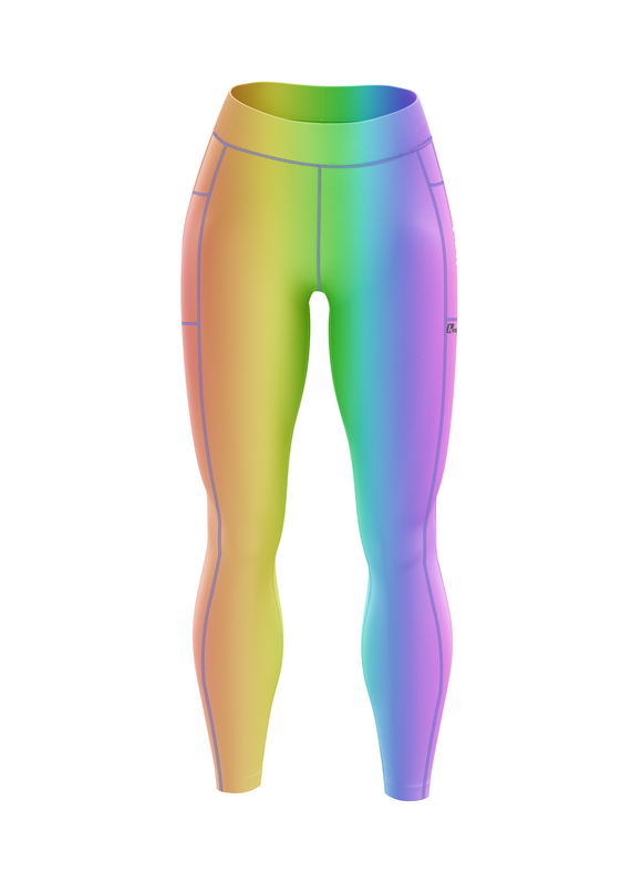 Rainbow rush leggings
