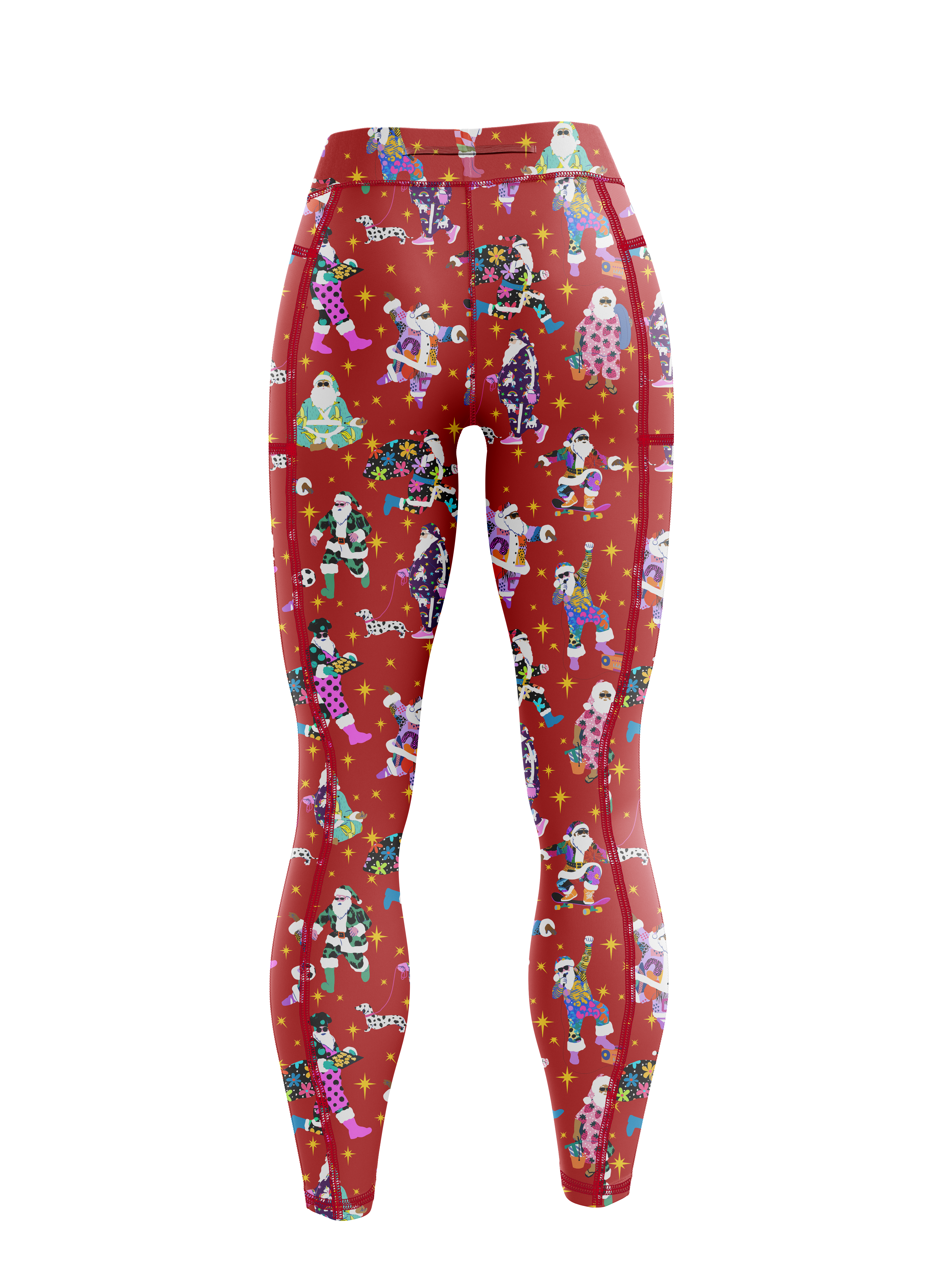 "Santa banter" leggings
