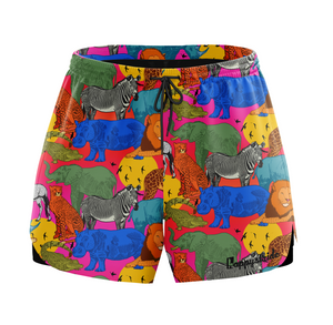 ''Wild side" classic shorts