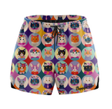 "Cat lap" classic shorts
