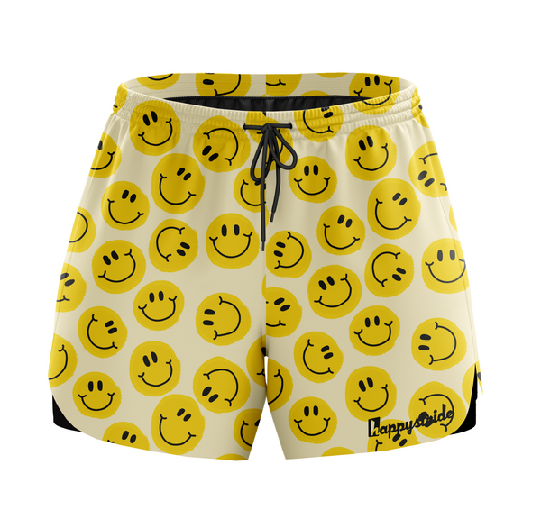 Smiley Face Shorts Chicago Smiley Face Shorts Urban Style Iconic