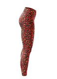 "Get spotted" flaming-hot leggings