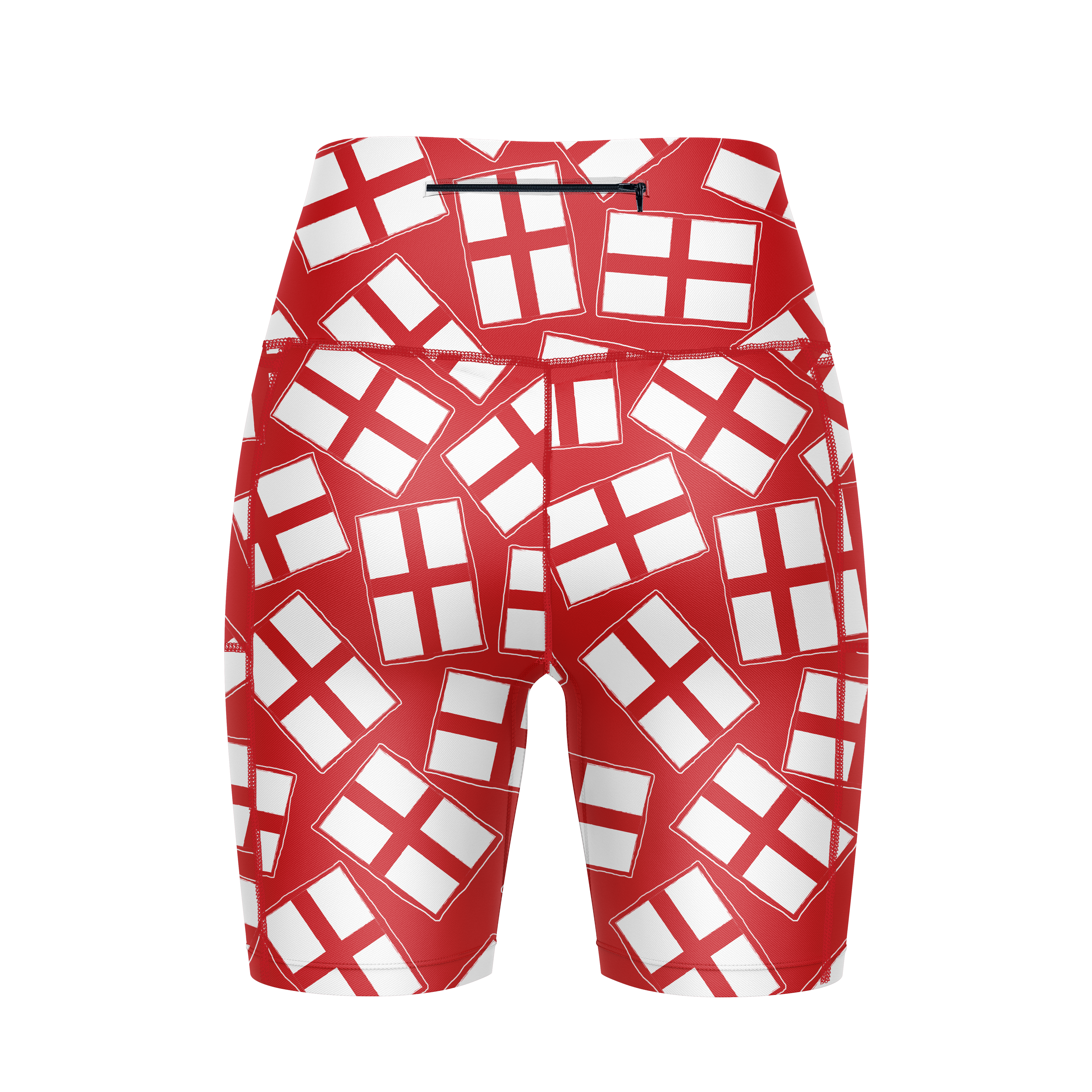 "It's running home'' fitted shorts