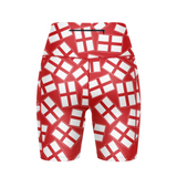 "It's running home'' fitted shorts