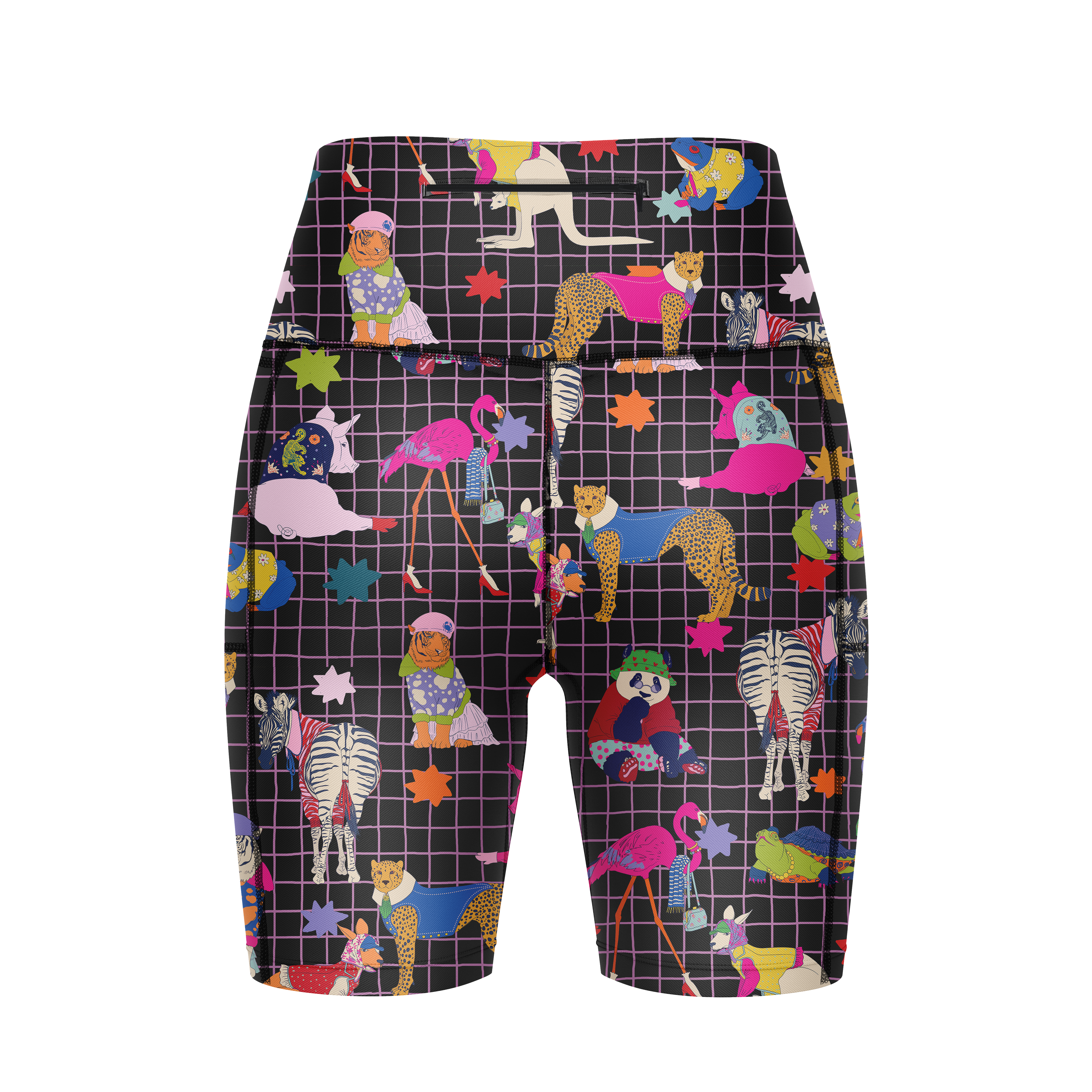 "Pump up the pace" fitted shorts