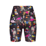 "Pump up the pace" fitted shorts