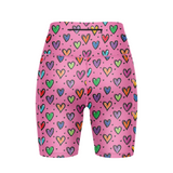 "Smartie Hearties' fitted shorts