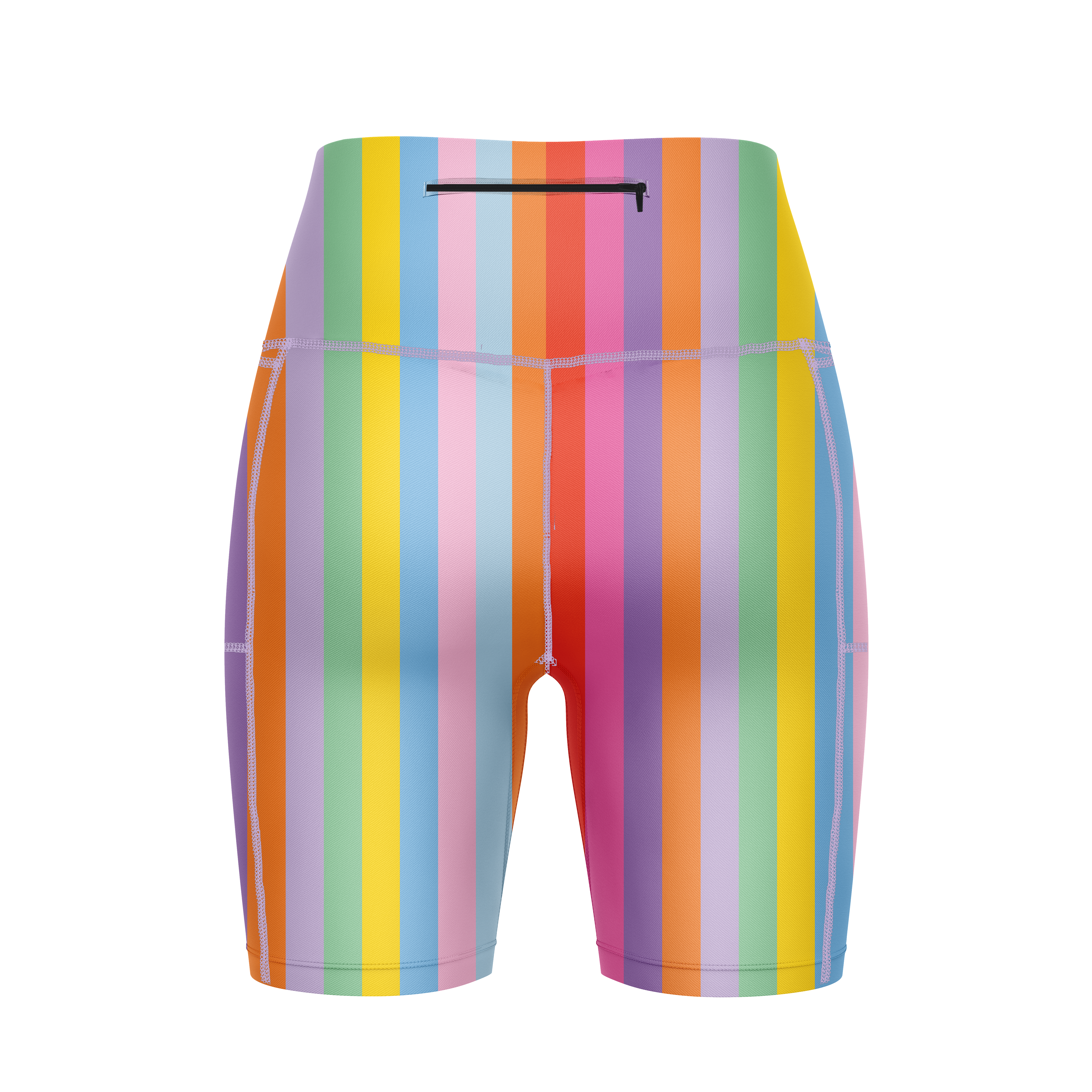 "Chasing Rainbows' fitted shorts