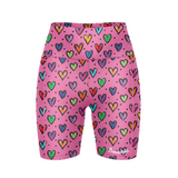 "Smartie Hearties' fitted shorts