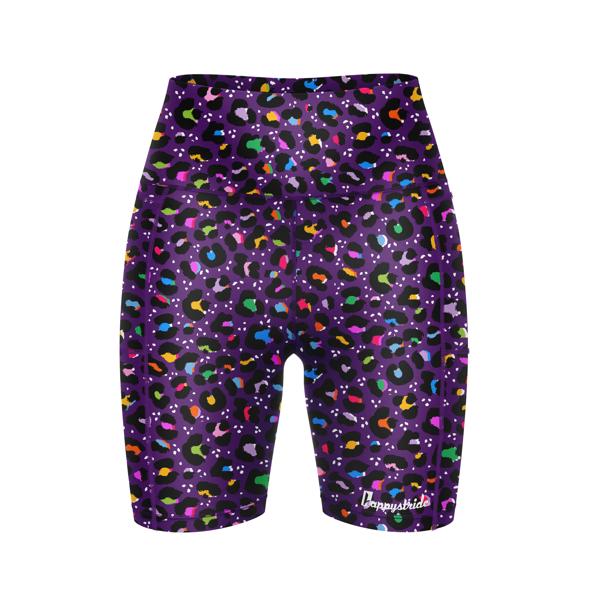 ''Get Spotted'' pop purple leopard print colourful purple running ...