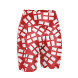 "It's running home'' fitted shorts
