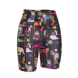 "Pump up the pace" fitted shorts