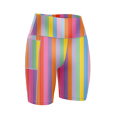 "Chasing Rainbows' fitted shorts