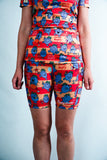 ''Little Miss Naughty" fitted shorts