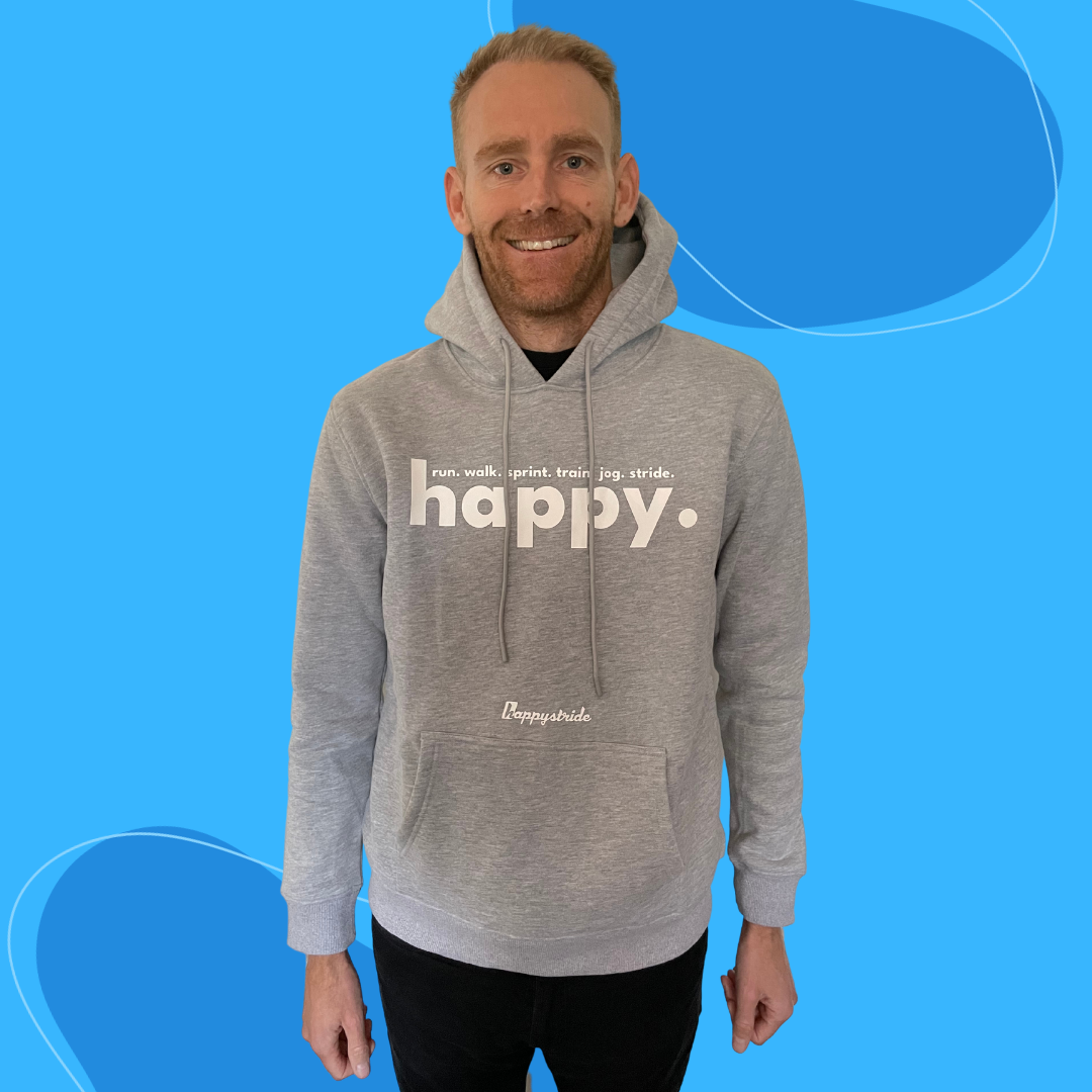 Happy hoodie (Grey)