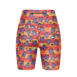 ''Little Miss Naughty" fitted shorts