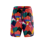 "Trail blazers" fitness shorts (7")