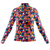 Trail blazers women's half-zip top