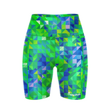 Neo geometric fitted shorts