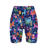 "A crackers crimbo" fitted shorts
