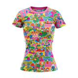 "Mr. Men Little Miss Nonsense Land" women's t-shirt