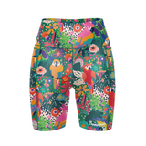 "Jungle jives" fitted shorts