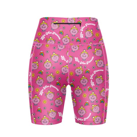 ''Little Miss Princess" fitted shorts