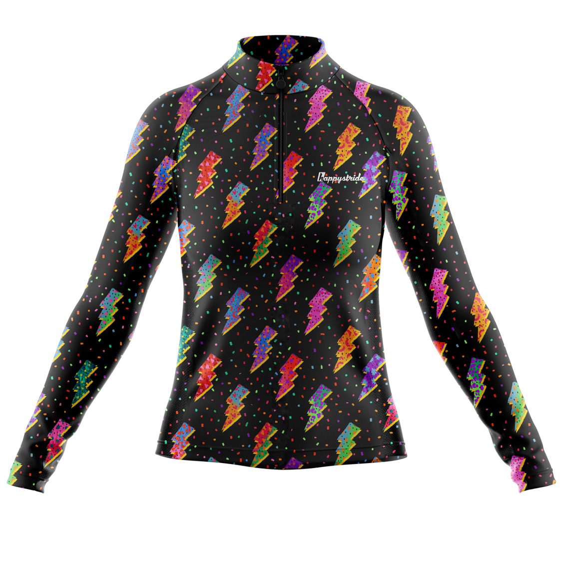 ''Quick as a flash'' women's half-zip top