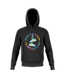 ''Running makes me happy" hoodie (Black)